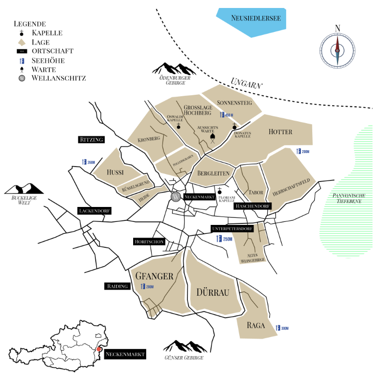 Weingut Wellanschitz - Lagen