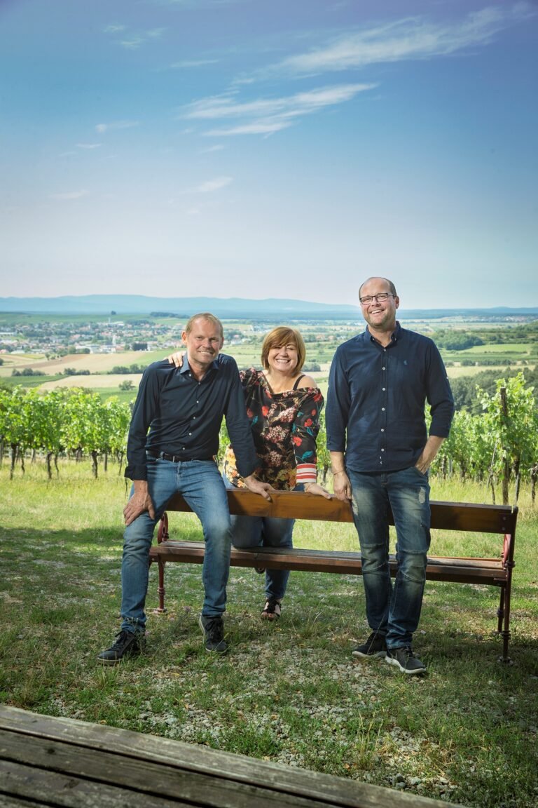 Weingut Wellanschitz - 3er Team: Stefan, Christine, Georg Wellanschitz