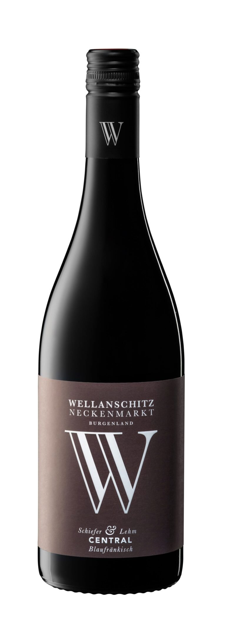 Weingut Wellanschitz - Produktbild Weinflasche - CENTRAL Blaufränkisch Schiefer & Lehm 2023